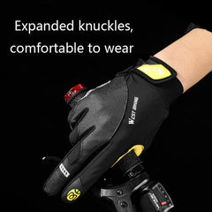 WEST BIKING YP0211209 Shock Absorbent Touch Screen Cycling Gloves with Anti-Slip Feature