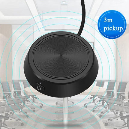 USB Omnidirectional Microphone for Computer Conferences on table, USB plug, 3m pickup for small meeting rooms