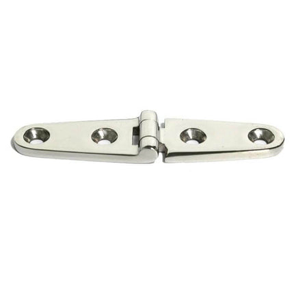 Four-Hole Stainless Steel Hinge 103x27mm for Cabinet Doors - 316 stainless corrosion-resistant hinge for kitchen and bathroom cabinets