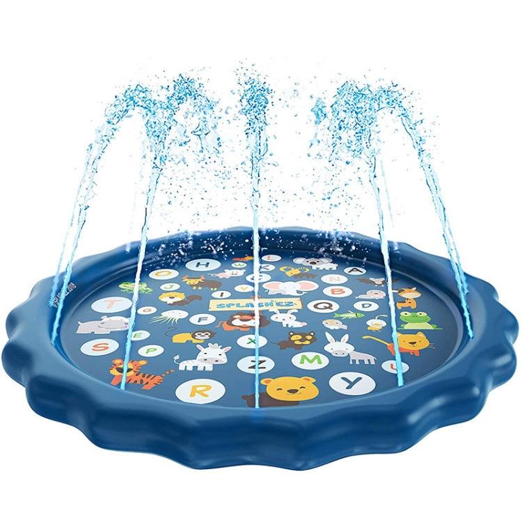 Inflatable Round Water Play Mat for Kids – 170cm Outdoor Sprinkler Fun