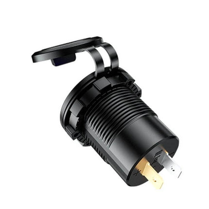 Waterproof USB Charger for Cars and Motorcycles With Fast Charge durable ABS sealed mountable USB port for car motorcycle RV boating