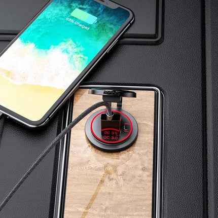 Waterproof USB Charger for Cars and Motorcycles With Fast Charge