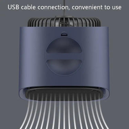USB Powered Portable Desktop Fan For Office And Home Use