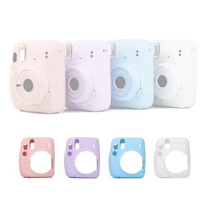 Silicone Protective Cover for Fujifilm Instax Mini 11 in Various Colors