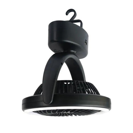 USB Rechargeable Camping Tent Fan For Hanging And Lighting
