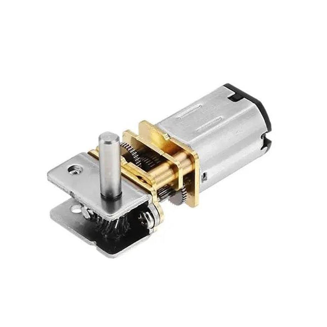 Low Speed Worm Gear Motor for DIY Robot and Smart Car Projects – compact low-speed worm gearbox motor for precise robotic and camera mechanisms