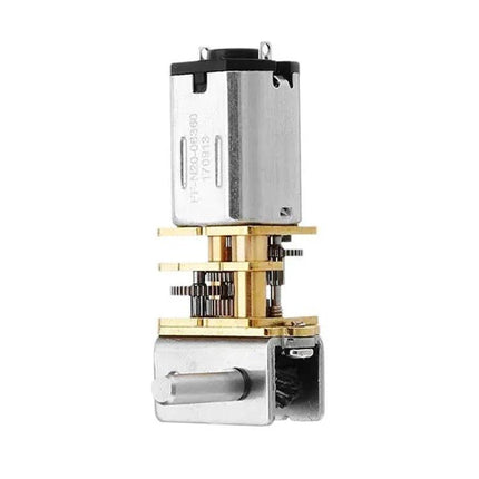Low Speed Worm Gear Motor for DIY Robot and Smart Car Projects compact brass gearbox motor for precise low-speed robotic movements