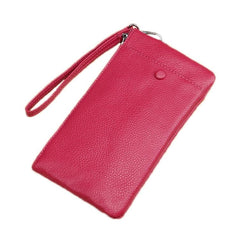 Versatile PU Leather Phone Clutch Wallet with Card Slots