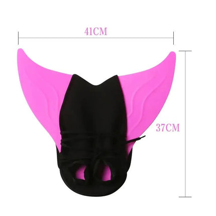 Mermaid One-Piece Swimming Fins For Children And Adults