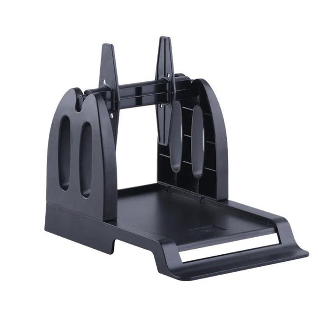 Universal Paper Tray for Barcode Printers with Easy Installation - durable ABS paper feeder to reduce jams and keep warehouse or retail workspaces organized