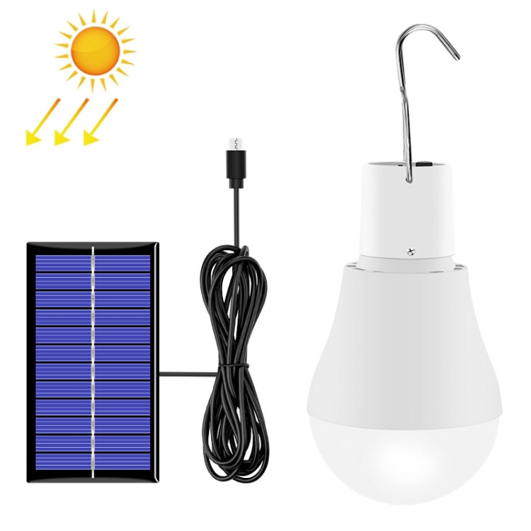 Bombilla LED de emergencia alimentada por energía solar para camping y uso al aire libre