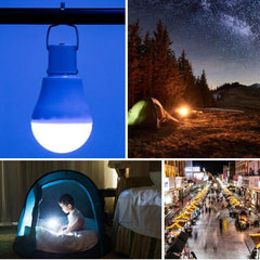 Eco-Friendly Solar LED Emergency Light Bulb for Outdoor Adventures