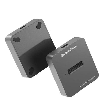 External SSD Enclosure for Laptop and Mobile Storage Use - compact M.2 NVMe/SATA Type-C portable SSD dock up to 2TB