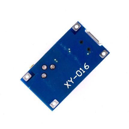 HW-183 Adjustable Voltage Booster for Devices and Charging - blue PCB module (XY-016) for stepping up MicroUSB input to 9V/12V/24V