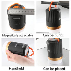 Y10 Versatile Remote-Controlled LED Camping Lantern with USB Power Bank