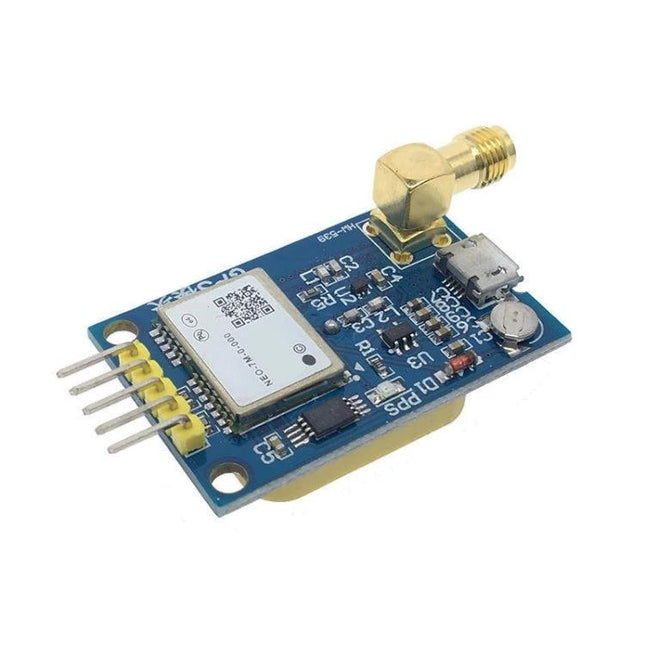 GPS Satellite Positioning Module for Arduino Projects - compact Arduino-compatible GPS board with SMA antenna connector and micro USB