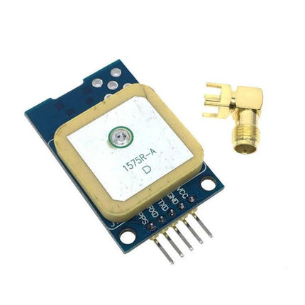 GPS Satellite Positioning Module for Arduino Projects - compact GPS antenna module with SMA connector for Arduino vehicle tracker and drone