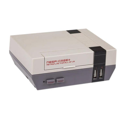 Retroflag NESPi Case for Raspberry Pi with LED Indicator compact retro-style enclosure with power and reset buttons and front USB ports
