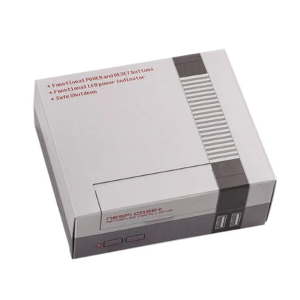 Retroflag NESPi Case for Raspberry Pi with LED Indicator - retro gaming style enclosure with power/reset buttons and LED status light