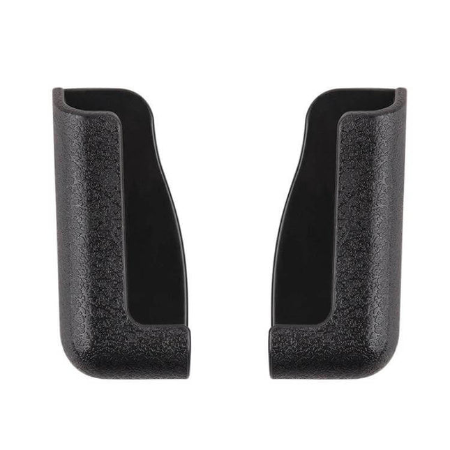 Car Phone Holder Adjustable Width Vehicle Mount For Hands Free Driving - black textured replacement side grips for center console or armrest