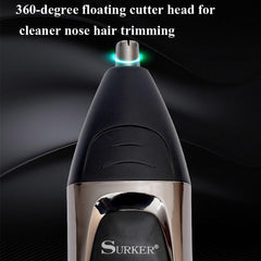 Surker SK-2300 All-in-One Electric Grooming Kit for Men: Shaver, Hair Clipper, and Nose Hair Trimmer