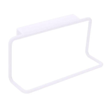 White Cabinet Door Towel Rack for Kitchen and Bath | Syndmart