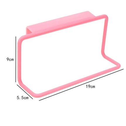 White Cabinet Door Towel Rack for Kitchen and Bath | Syndmart