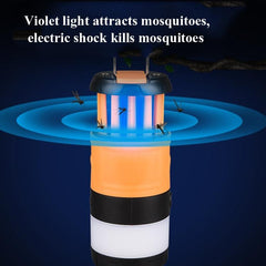 Portable Waterproof Electric Mosquito Repellent Camping Lantern and Flashlight