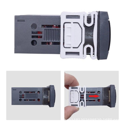 Automatic Temperature and Humidity Controller for Indoor Use digital controller module with display and mounting clip