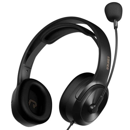 Edifier USB Headset For Online Learning With Noise Mic wired USB-A headset with noise-reduction mic, 2.8m cable for virtual classes