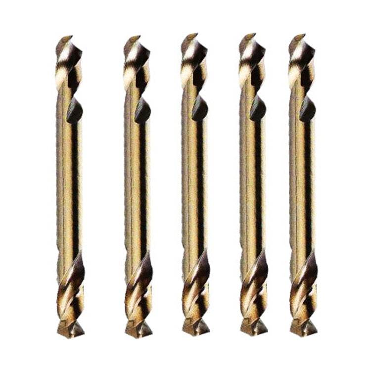 5pcs M35 Cobalt-Containing Twist Drill Bit High-Speed Steel Double Head Metal Steel Plate Expansion Hole Drill, Model: Double Head 3.0mm, Double Head 3.0mm, Double Head 3.2mm, Double Head 3.5mm, Double Head 4.0mm, Double Head 4.2mm, Double Head 4.5mm - Syndmart