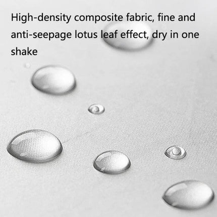Automatic Folding Umbrella for Rain and Sun Protection in Various Colors - closeup of water droplets on quick-dry, anti-seepage lotus-effect fabric