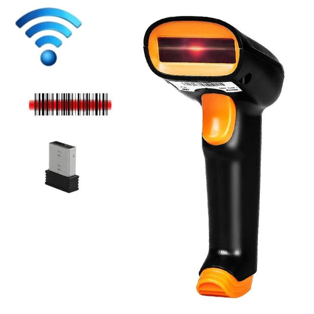 Wireless Two-Dimensional Barcode Scanner for Daily Use portable wireless 2D barcode scanner with USB dongle and Wi-Fi icon