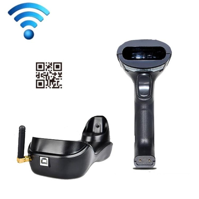 NETUM H8 Wireless Barcode Scanner for Supermarket Use handheld wireless scanner with charging dock and QR code support