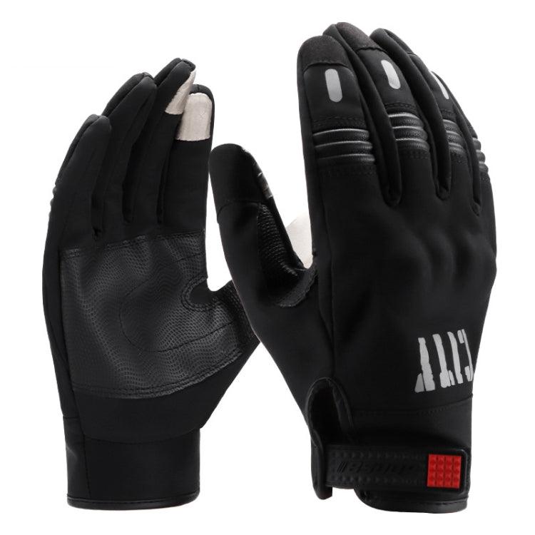 Ultimate All-Weather Touch Screen Motorcycle Gloves with Cold-Proof Waterproof Design