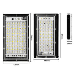 Proyector LED impermeable para exteriores, iluminación para jardín, iluminación para obras de construcción, especificaciones: