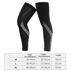 Winter-Ready Cycling Velvet Leg Covers for Cold Weather Outdoor Sports