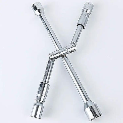 Foldable Cross Tire Wrench For Car Tire Removal 35cm