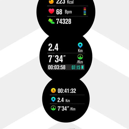Sports Health Smart Watch 44mm Waterproof With Heart Rate
