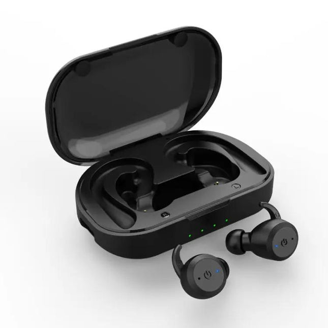 BE1032 Waterproof Sports Bluetooth 5.0 Ear-Hook TWS Earbuds | Syndmart