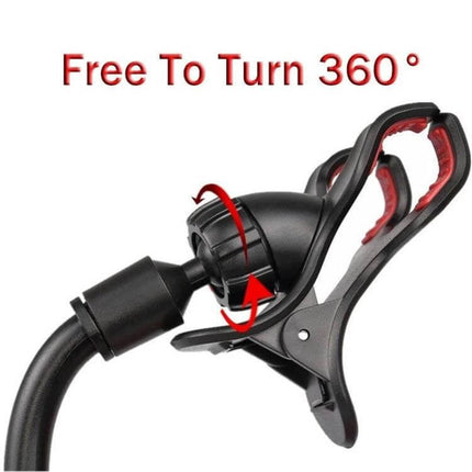 Universal Car Phone Holder With Suction Cup For Windshield Black - black 360° swivel clip mount for phone with quick-release grip