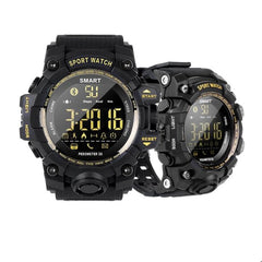 Rugged Waterproof Bluetooth Sports Smartwatch EX16S with Long Battery Life and Remote Camera Control