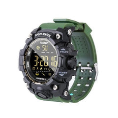 Rugged Waterproof Bluetooth Sports Smartwatch EX16S with Long Battery Life and Remote Camera Control