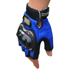 PRO-BIKER PRO01C Lightweight Half-Finger Cycling and Motorcycle Gloves for Enhanced Safety