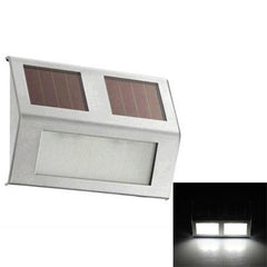 Lámpara de pared LED con 2 luces LED alimentadas por energía solar, control por sensor IP44, resistente al agua, para exteriores, patio, camino, jardín, escaleras, iluminación de seguridad nocturna