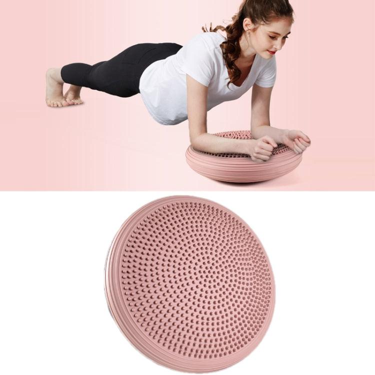 Dual-Sided Yoga Balance and Massage Mat for Ankle Rehabilitation and Core Strength Training