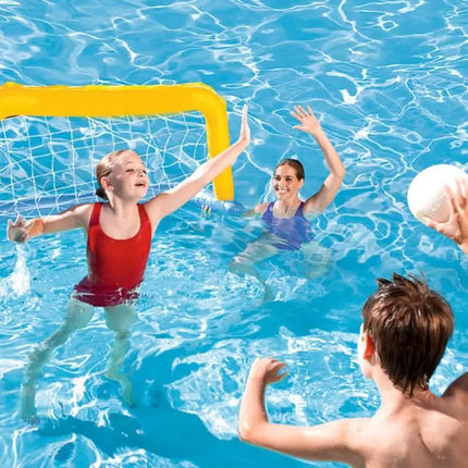 Inflatable Beach Ball Set With Volleyball Net And Balls | Syndmart