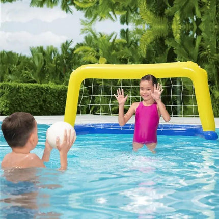 Inflatable Beach Ball Set With Volleyball Net And Balls | Syndmart