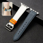 For Apple Watch Series 8&7 41mm / SE 2&6&SE&5&4 40mm / 3&2&1 38mm / Dark Blue White