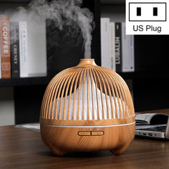 Aromatherapy Bird Cage Humidifier with Colorful Night Light and Ultrasonic Technology